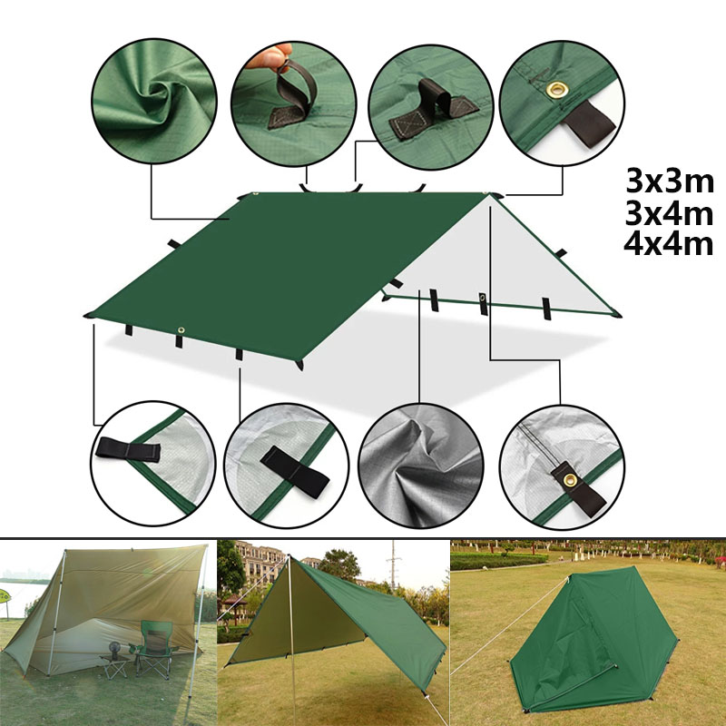 Emergency Mylar Tent - 4X4M 4X3M 3X3M 19 Hang Punten