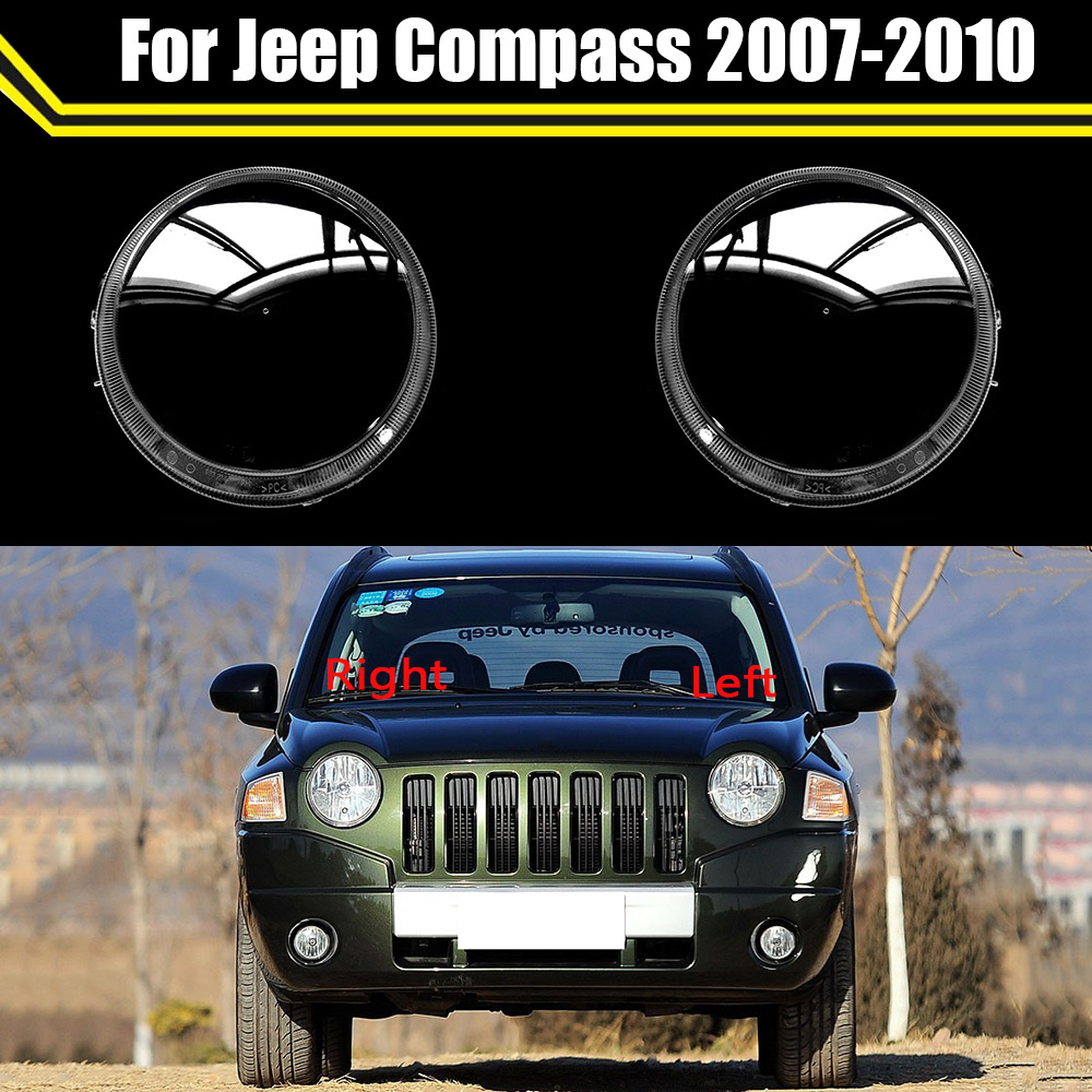 Compass Lensatic - Auto Koplamp Cover Voor Jeep Compass