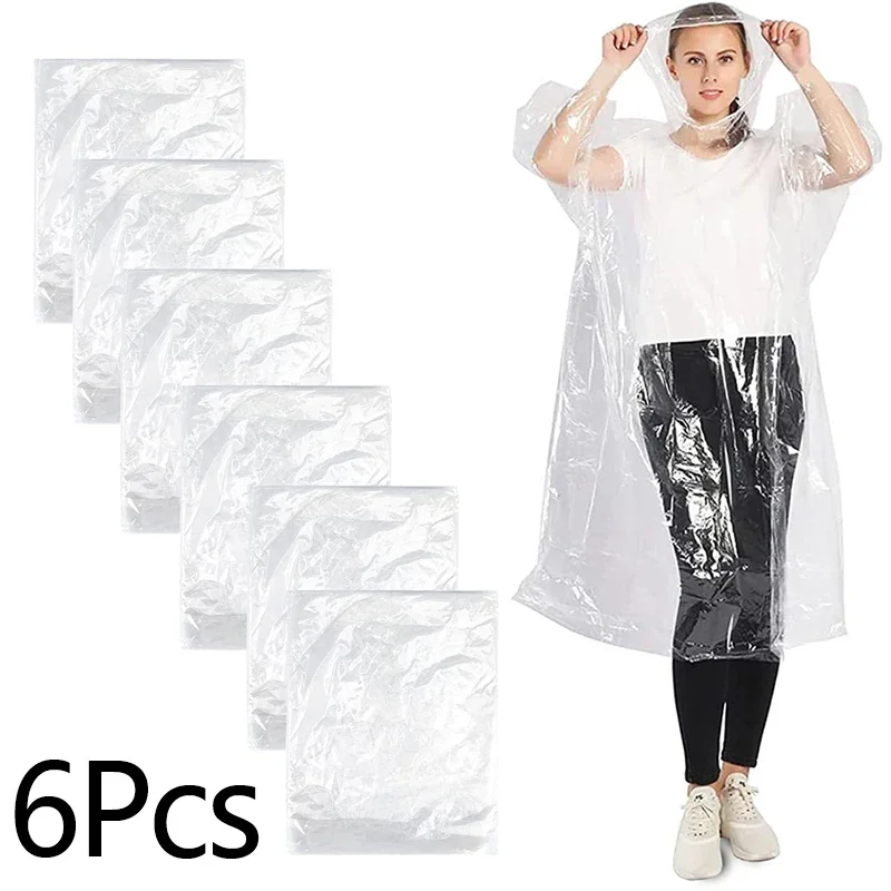 Emergency Poncho Rain - Wegwerp waterdichte regenjas buiten wandelen bergreizen