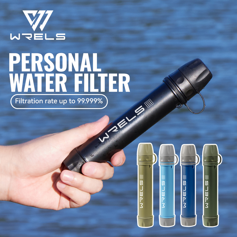 Water Purification Straw - WRELS Outdoor Waterzuiveraar Draagbare direct drinkbare