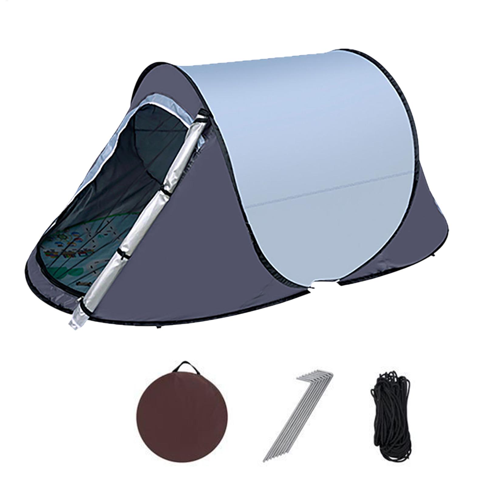 Emergency Mylar Tent - Hand-worp Automatische Open Camping Tent 1-2