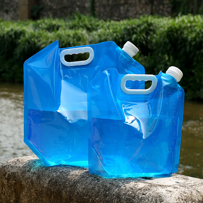 Water Bag Collapsible - Opvouwbare Watercontainer Zak, Plastic Opbergkan Met