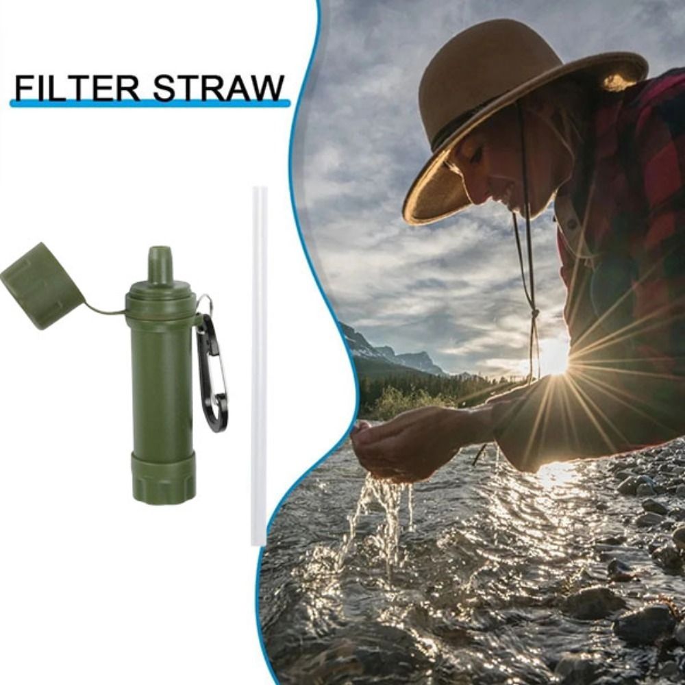 Water Purification Straw - Mini Mini Waterfilter Rietje Rietjezuiveraar Zuiveringswaterfilter