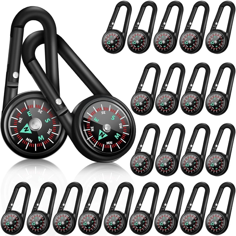 Compass Lensatic - 6-50 stuks mini magnetisch kompas sleutelhanger