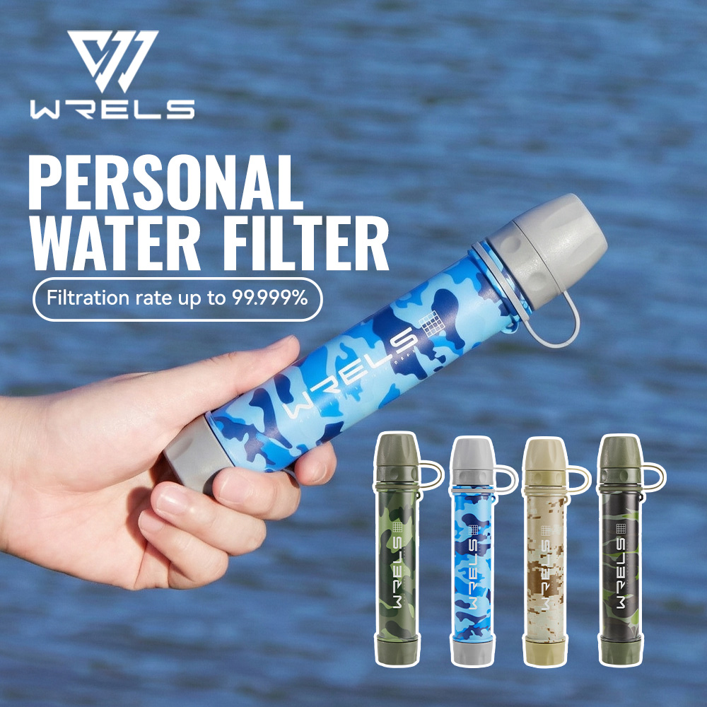 Water Purification Straw - WRELS Camping Outdoor Waterzuiveraar Filtratiesysteem Hoge