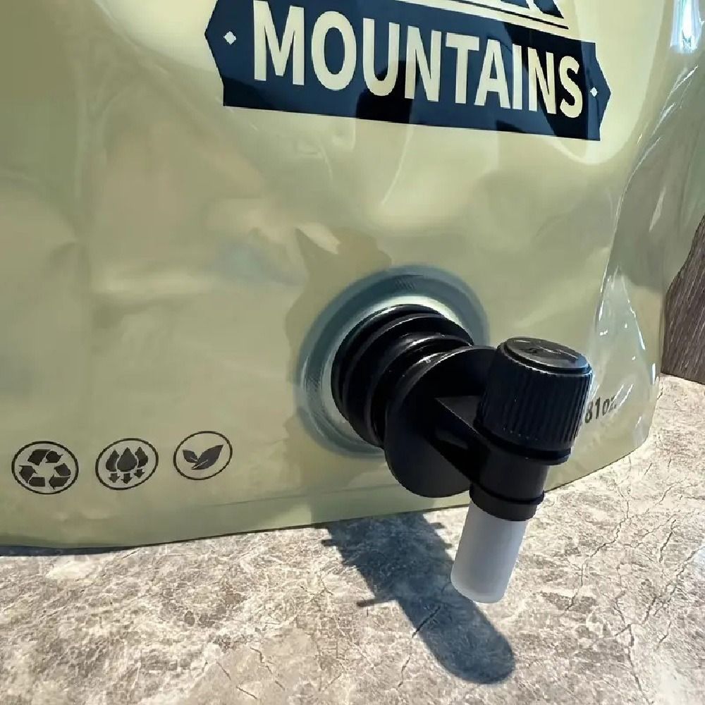 Water Bag Collapsible - Duurzame 8L wateropslagzak Herbruikbare draagbare opvouwbare