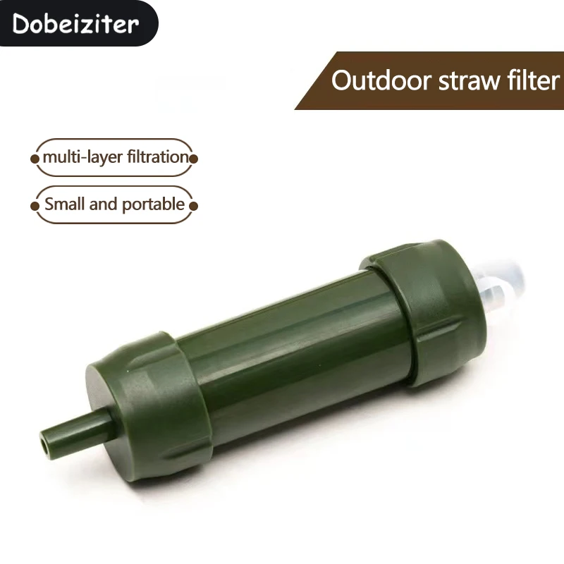 Mini Waterfilter Stro Draagbar - Water Purification Straw recensie en prijs