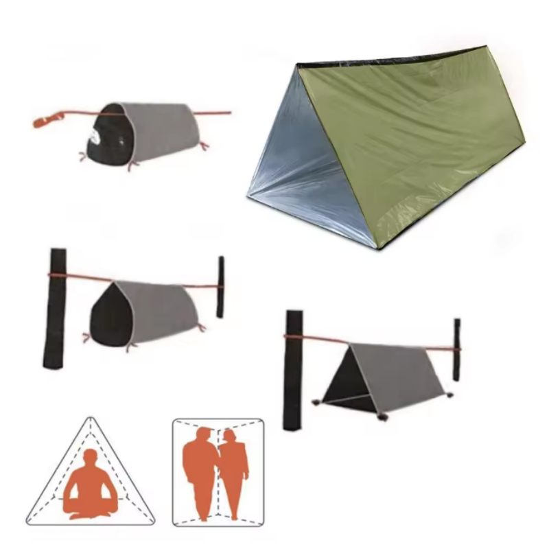 2-persoons herbruikbare Mylar  - Emergency Mylar Tent recensie en prijs