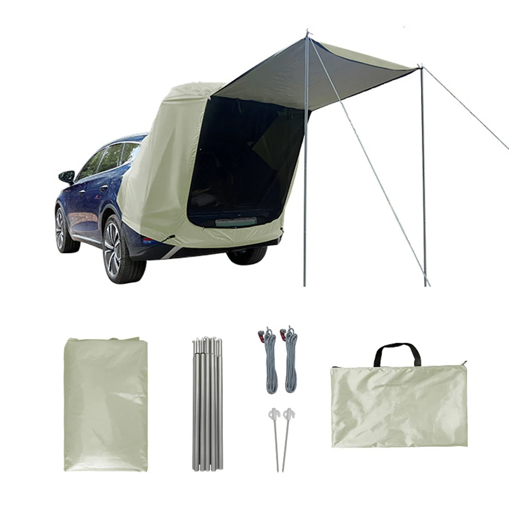 Buitentent voor auto-achterkan - Emergency Mylar Tent recensie en prijs