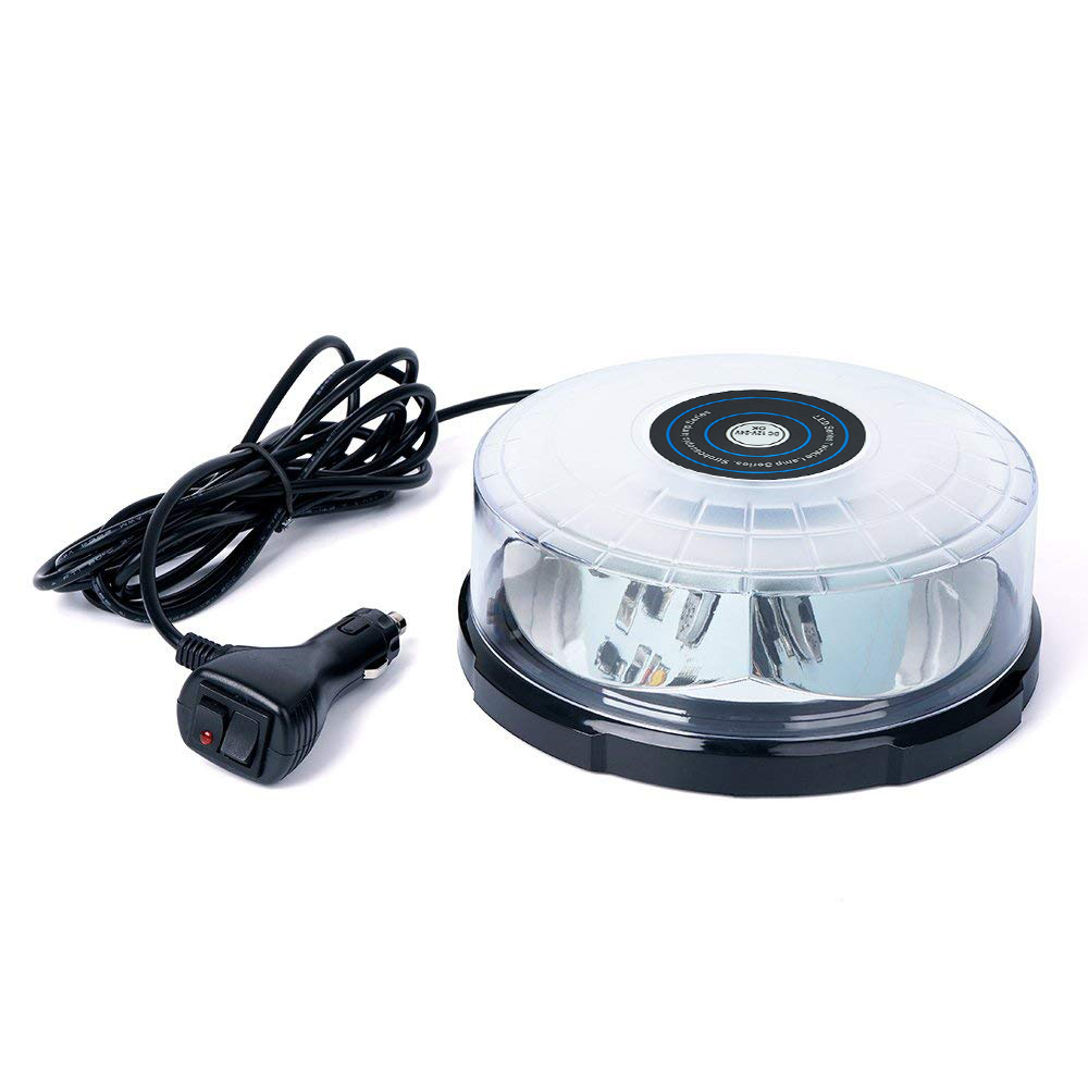 Gele 24 LED auto dakplafond ma - Sos Light Strobe recensie en prijs