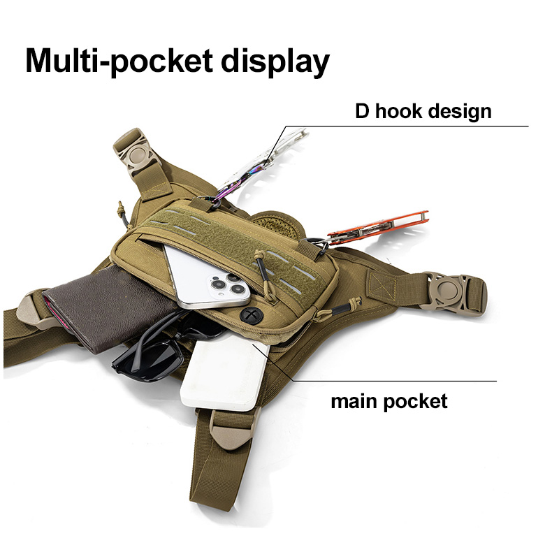 Tactische borsttas vest voor k - Fishing Kit Compact recensie en prijs