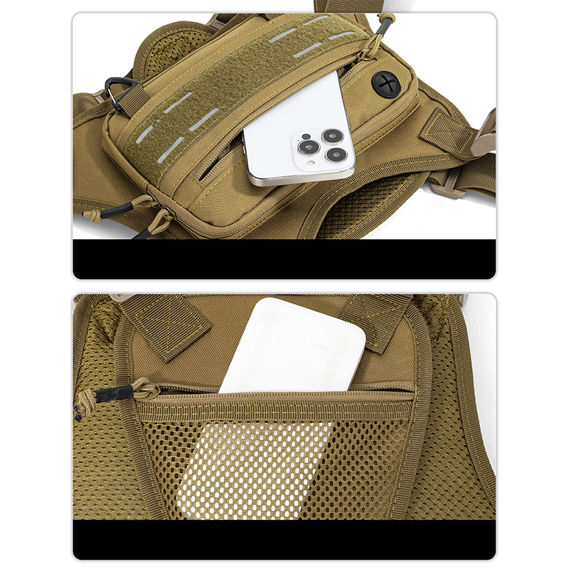 Tactische borsttas vest voor k - Fishing Kit Compact recensie en prijs