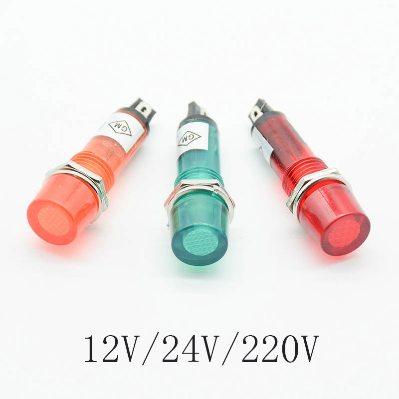 5Pcs Signaal Lamp Panel Mounti - Signal Panel Orange recensie en prijs