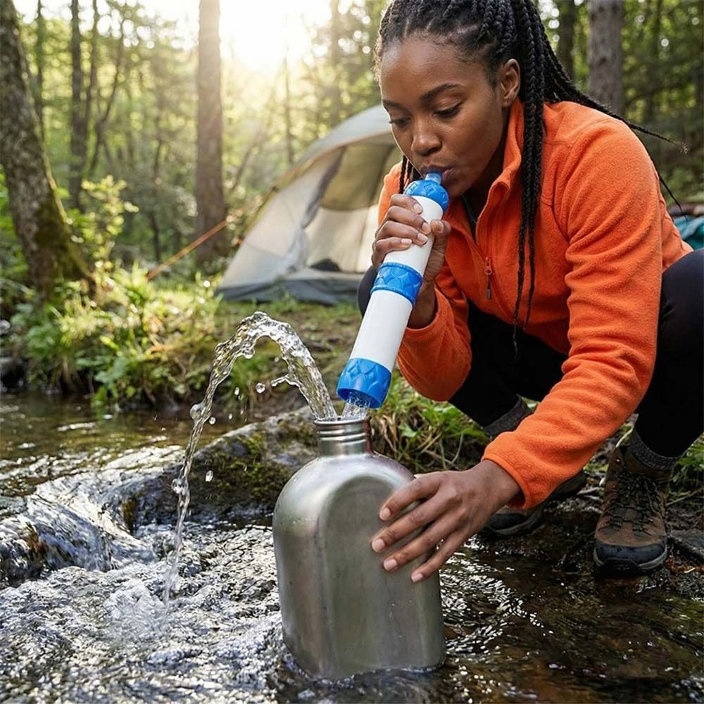Mini Mini Waterfilter Rietje W - Water Purification Straw recensie en prijs