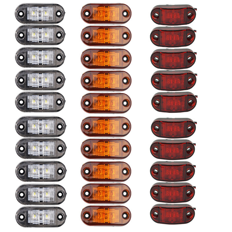 10PCS Waarschuwingslichten LED - Signal Panel Orange recensie en prijs