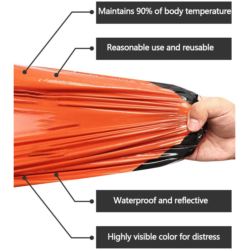 Noodslaapzak Waterdichte draag - Bivy Bag Emergency recensie en prijs